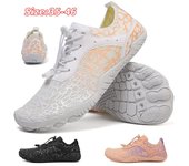 Zapatos de agua para hombres y mujeres, zapatos acuáticos de playa, sandalias de natación, drenaje, zapatos deportivos para vadear, navegación de secado rápido, pies descalzos, yoga, gimnasio, pesca, surf, zapatillas de deporte 35 negro