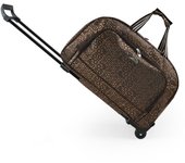 Bolso de viaje para mujer, bolso de equipaje para estudiantes, bolso de mano de gran capacidad, Maleta con ruedas, bolsos ligeros con ruedas 51X21X32cm
