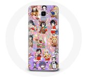 Coque pour Samsung Galaxy A8 2018 Demon slayer merry christmas affiche le cadeau de noël