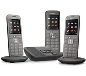 GIGASET Téléphone Fixe CL 660 A Trio Anthracite