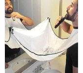 Organizador de barba para hombres, capas de peluquería, limpieza del hogar, abrigo de almacenamiento de peluquero para cortar el pelo, delantales de baño, herramientas blanco