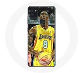 Coque Samsung Galaxy A21S Kobe Bryant Dunk lakers 8 NBA Noir