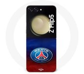 Coque Samsung Galaxy Z Flip5 PSG Logo coloré