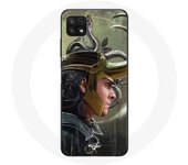 Coque maniacase pour Samsung Galaxy A22 5G Loki Thor Ragnarok avec Casque Fanart Saison 1
