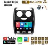Radio del coche Android para protector antipolvo para Renault 2015 - 2020 para LADA Largus 2021 reproductor Multimedia navegación GPS WIFI Carplay 2 + 32GB 1+16GB