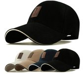 Gorra de béisbol ajustable para hombre, sombreros informales, gorras Snapback para niño, sombrero de pesca para deportes al aire libre, sombrero de viaje con protección solar para verano, gorra de Golf negro