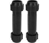 Conector de remo de kayak, 2 piezas, conectores de eje de remos de plástico para bote inflable, remo de pie