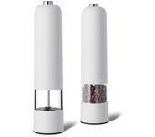 1 Uds para cocinar restaurante molinillo eléctrico automático de sal y pimienta molinillo de especias accesorios de cocina ZPG rojo