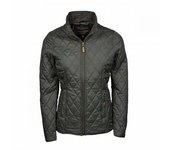 Tee Jays Chaqueta acolchada Richmond Diamond para mujer/señora 2XL azul marino