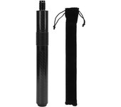 Extensor de taco de billar telescópico de fibra de carbono de 14 pulgadas para billar.