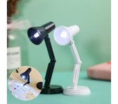 Lámpara de mesa LED, minilámpara plegable de noche para lectura de libros, para el hogar, la habitación, la computadora, el portátil, el escritorio, luces de noche, protección para los ojos