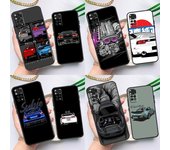 Funda deportiva JDM Drift para Xiaomi Redmi Note 12, 11, 10, 9, 8 Pro, Note 8T, 9S, 10S, 11S, Redmi 10, 10C, 12C, 9C Redmi Note 10 5G