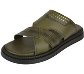 Zapatillas de hombre Pandew 19540 40 Piel oliva 40 olinivo