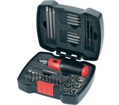 Juego de destornilladores de carraca manual con puntas (43 piezas) BLACK+DECKER-A7175-XJ