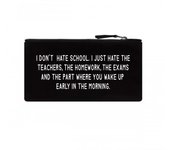 Grindstore I Don`t Hate School Estuche para lápices One Size negro