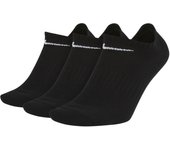 Calcetines Nike Everyday Lightweight (paquete de 3), unisex, negros 34-38 negro