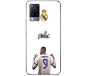 Coque Maniacase pour Vivo V21 5g Kylian Mbappe Real Madrid 9 Hola