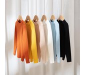 Suéter para niños y bebés, otoño e invierno, nuevo, cuello redondo, informal, combinable, para adolescentes, niños y niñas, jerseys rosas y azules. 90cm caqui