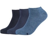 Skechers Calcetines deportivos para hombre 3PPK, calcetines azules unisex 39-42 azul