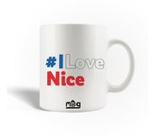 Mug en Céramique I Love Nice France