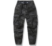 Pantalones cargo de camuflaje para hombre, pantalones multibolsillos para herramientas, pantalones para exteriores, pantalones casuales de algodón para correr 29 de camuflaje amarillo