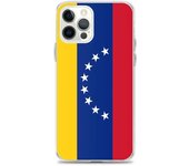 Coque iPhone - Multicolore - Drapeau Venezuela - Souple - Compatible iPhone 12 Pro - Diseño único