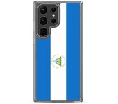 Coque Téléphone - Samsung - Galaxy S24 Plus - Drapeau Nicaragua - Souple - Multicolore