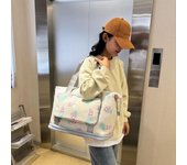 Bolsa de viaje, bolsa deportiva, fitness, yoga, bolsa de almacenamiento púrpura