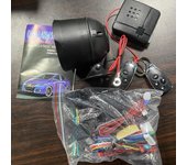 Aumotop Sistema de seguridad universal para vehículos de coche Sistema antirrobo de protección de alarma antirrobo 2 mandos a distancia varios colores