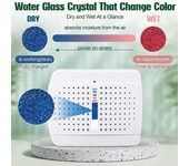 Mini deshumidificador eléctrico silencioso con absorción de humedad, secador de aire portátil para el hogar, armario de ropa, cocina, secador deshumidificador