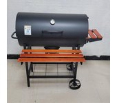 Parrilla de barbacoa americana multifuncional desmontable para exteriores 105.5x85x118cm