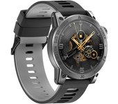 Reloj deportivo con GPS para hombre, cuatro satélites globales, pantalla AMOLED de alta claridad de 1,43 , resistente al agua hasta 50 m, salud negro