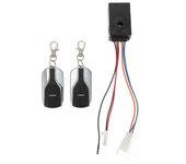 Cerradura antirrobo para bicicleta eléctrica, dispositivo antirrobo de seguridad con Control remoto de inicio de un botón, accesorios eléctricos para bicicleta negro