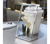 Funda pintada con flores para Iphone 11, carcasa de silicona para Iphone 12 13 14 Pro Max Xr X Xs 7 8 Plus Se 2020 13promax 14promax For iPhone XS Max