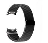 Correa de 20mm para Samsung Galaxy Watch 6/5/4/Classic 47mm 43mm 40mm 44mm pulsera Milanese Loop correa Galaxy Watch 5 pro 45mm Watch 6 classic 47mm plata