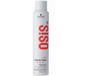 Schwarzkopf Professional Osis+ Freeze Pump Laca para el cabello de fijación fuerte, 200 ml