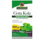 Nature's Answer, Gotu Kola, 950 mg, 90 veggie capsules (475 mg per capsule)