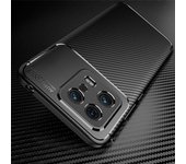 Funda de fibra de carbono a prueba de golpes para Xiaomi 13 Pro, funda protectora de goma de silicona suave antigolpes para Xiaomi Mi13 Mi 13 Pro 13pro 5G For Xiaomi 13 negro