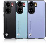 Funda de cuero lisa para VIVO IQOO Neo 9 8 7 5 5S 3 IQOO Z8 Z8X Z7X Z7 IQOO 12 Pro 11 9 Pro Z5X Z3, funda protectora rígida de lujo. For IQOO Neo 8 púrpura oscuro