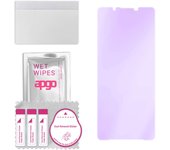 apgo Anti-Blue 9H Hybrid protective glass compatible with Sony Xperia 5 V, flexible nano glass, great replacement for tempered glass, scratch-resistan