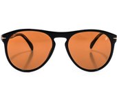 Gafas de sol Ovaladas de Acetato 1008S para Hombre TU negro