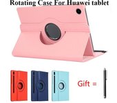 Funda giratoria 360 para tableta Huawei Matepad SE 10,4 T10 T10s MatePad 11 2023 T10 T10s T8 Honor Pad V6 Mediapad T5 T3 9,6 MatePad T8 8.0 color rosa