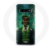 Coque maniacase pour Samsung Galaxy S10 Plus Loki Thor Ragnarok avec Casque Affiche Personnage Série Saison 1