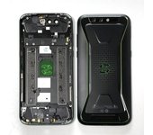 Para Xiaomi Black Shark batería trasera + lente de marco de cámara Blackshark SKR-H0 SKR-A0 carcasa trasera + lateral negro