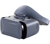 Gafas VR ELECOM Puntos de auricular VR que se pueden usar con Enfoque ancho de ojo gris duro [Con DMM] ajuste, ajuste, banda, VRG-DSB01GE gris