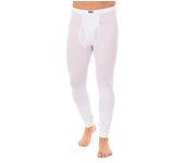 Pantalón interior tipo polar 00589 hombre L blanco