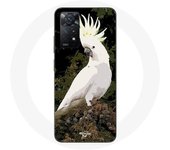 Coque Redmi Note 11 Pro 5G Cacatoes Perroquets Blanc sur l'arbre