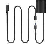 Adaptador de corriente F1TP Kit de acoplador W235DC de repuesto para Fujifilm para cámaras Fujifilm CP-W235 USB-C NP-W235, X-T4, VG-XT4.