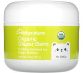 Bálsamo orgánico para pañales Mild By Nature, 2 oz (57 gramos)