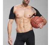 Hombrera Calentador de hombros Envoltura Soporte para la espalda Hombres Mujeres Protector de espalda Brace Pad Guard Rotator Manguito Hombro Alivio de la inflamación crónica Brazalete XL